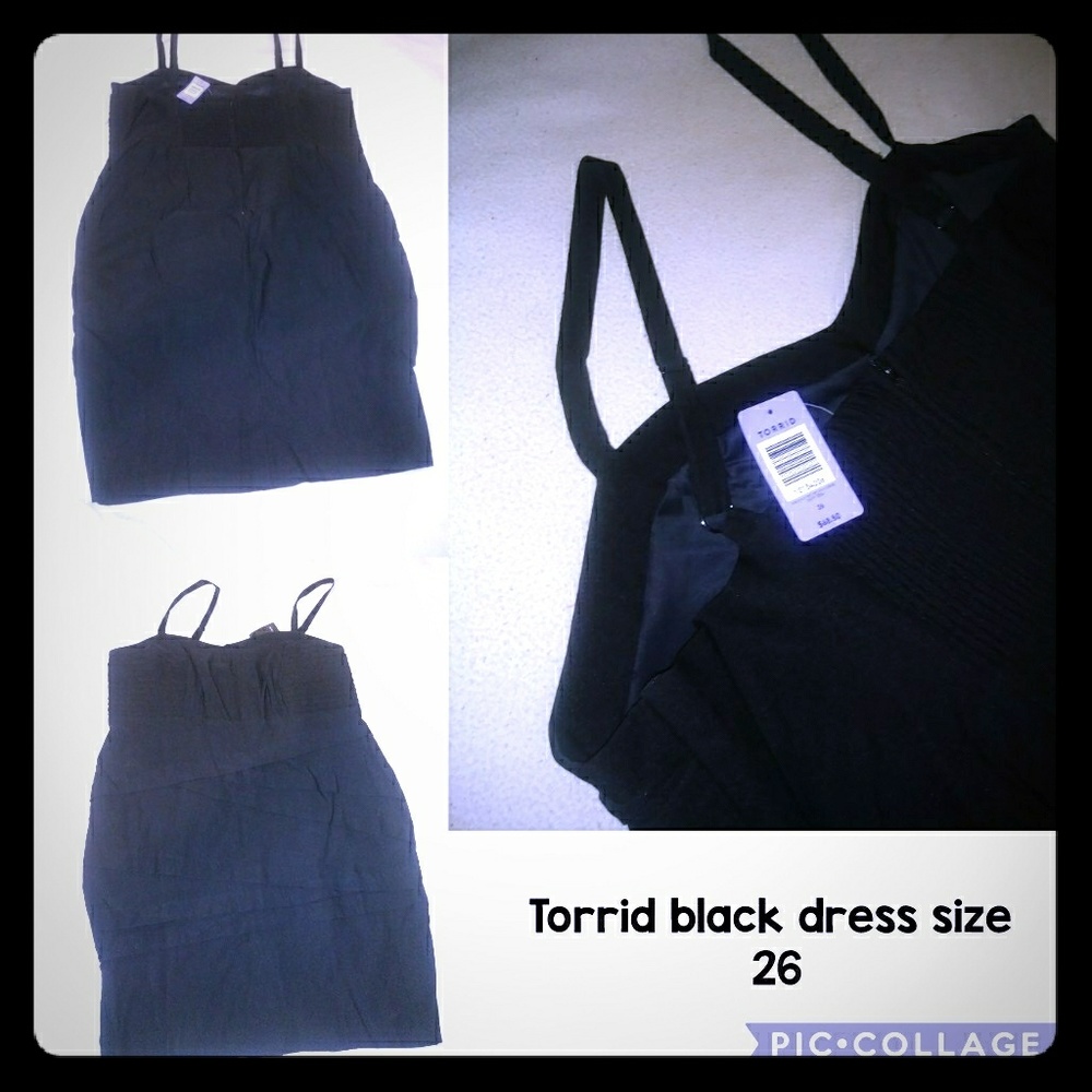 Torrid black dress